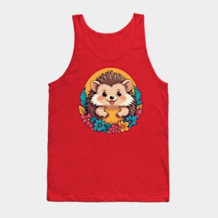 Cute Hedgehog Tank Top